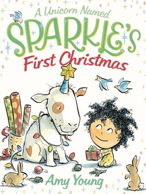 cover image of A Unicorn Named Sparkle's First Christmas